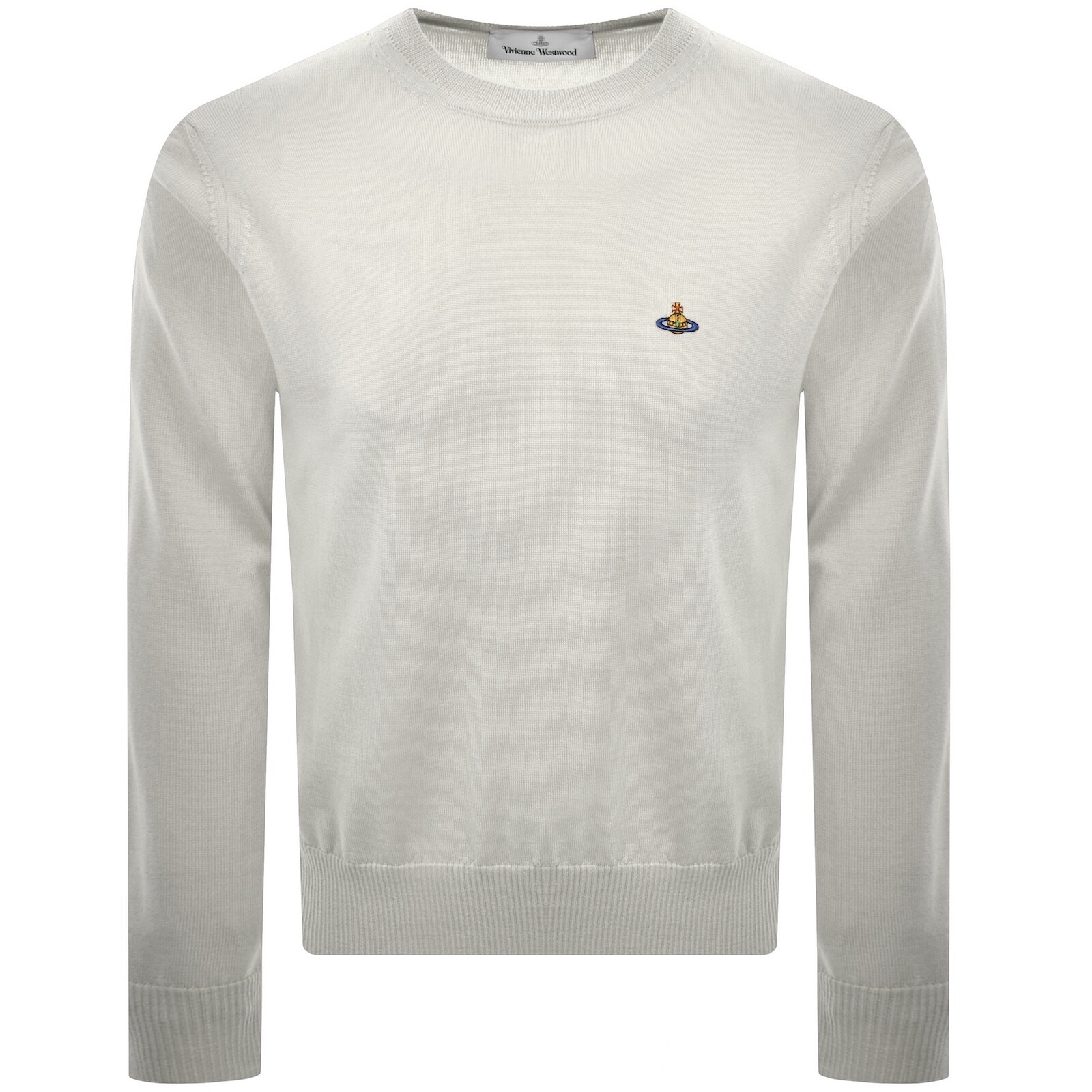 Vivienne Westwood Alex Round Neck Jumper Cream