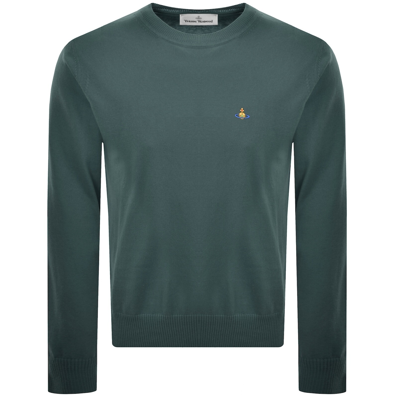 Vivienne Westwood Alex Round Neck Jumper Green