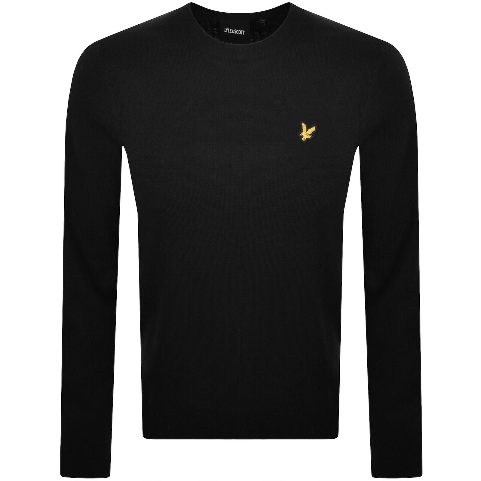 Lyle & Scott Black Cotton Sweatshirt - IT48 | L