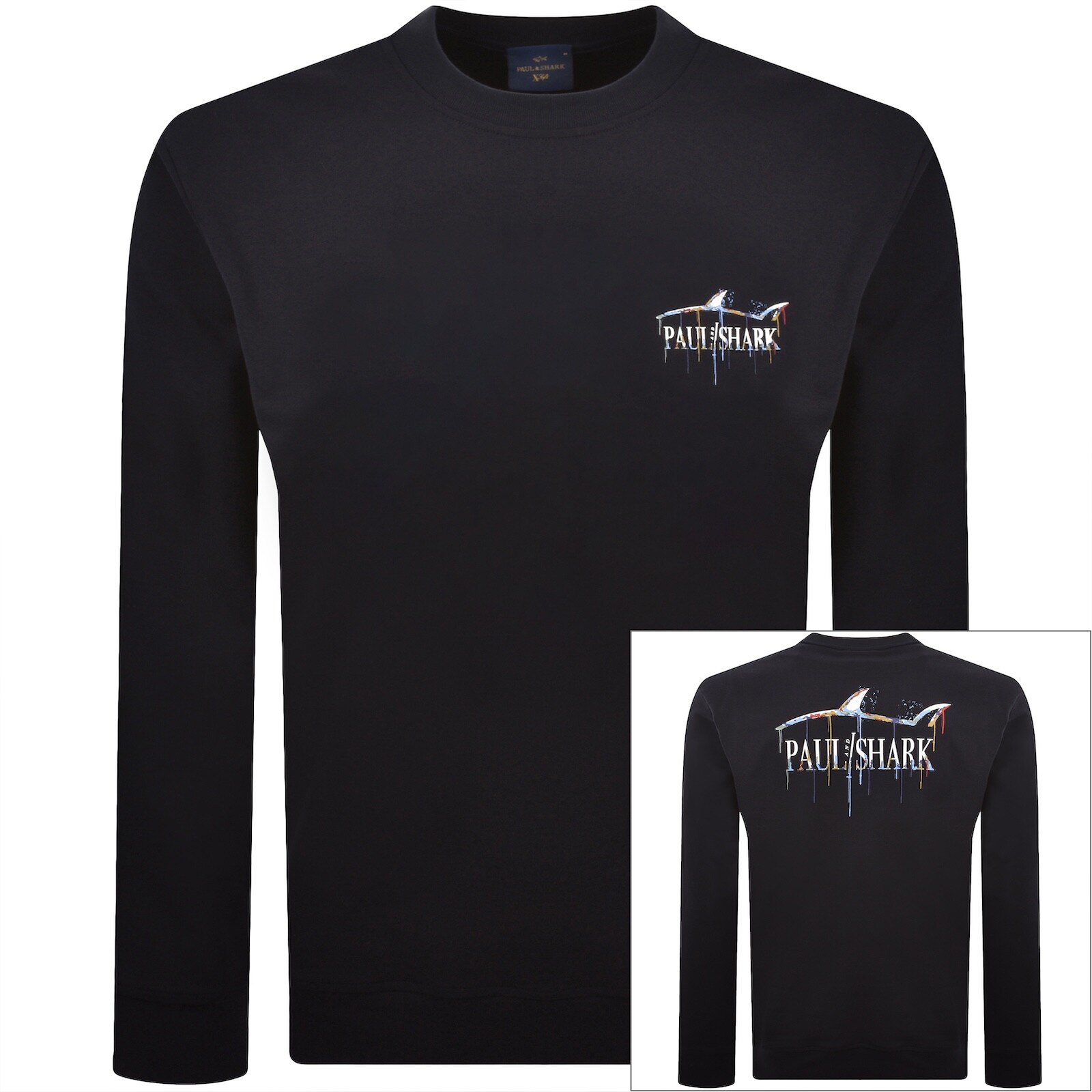 Paul And Shark X-Soft Logo Sweatshirt Navy