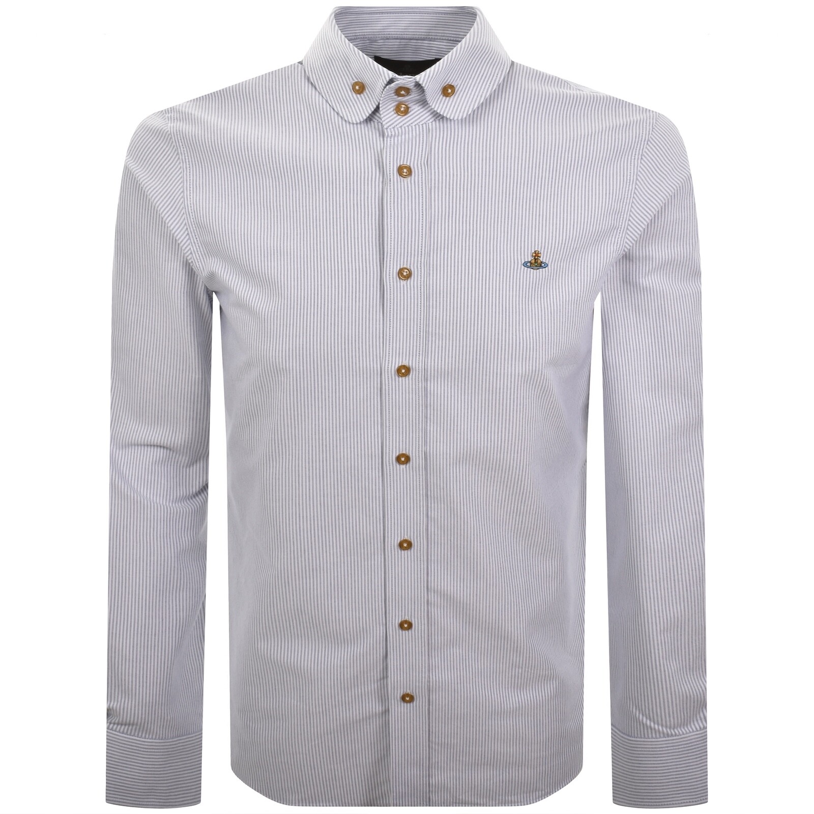 Vivienne Westwood Krall Long Sleeved Shirt Blue