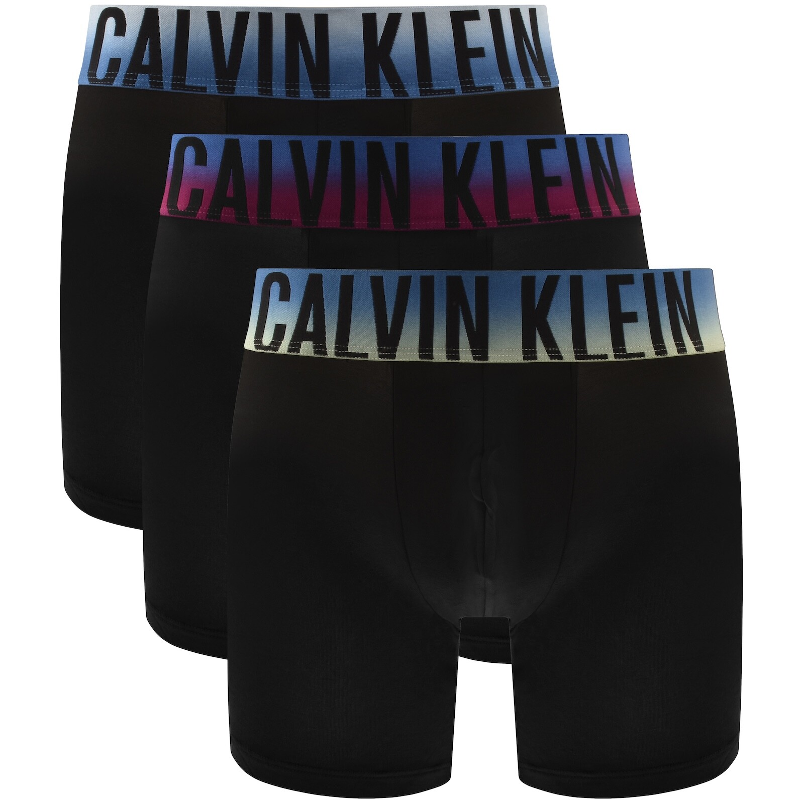 Calvin Klein Underwear 3 Pack Boxer Briefs Black