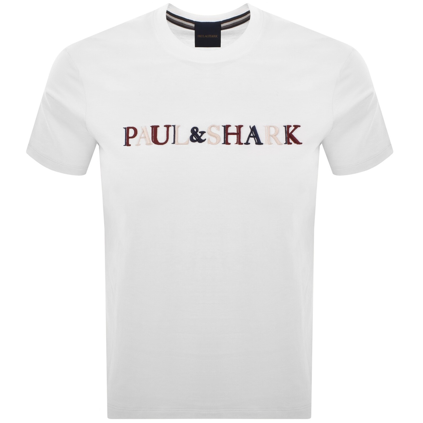Paul And Shark Logo T Shirt White