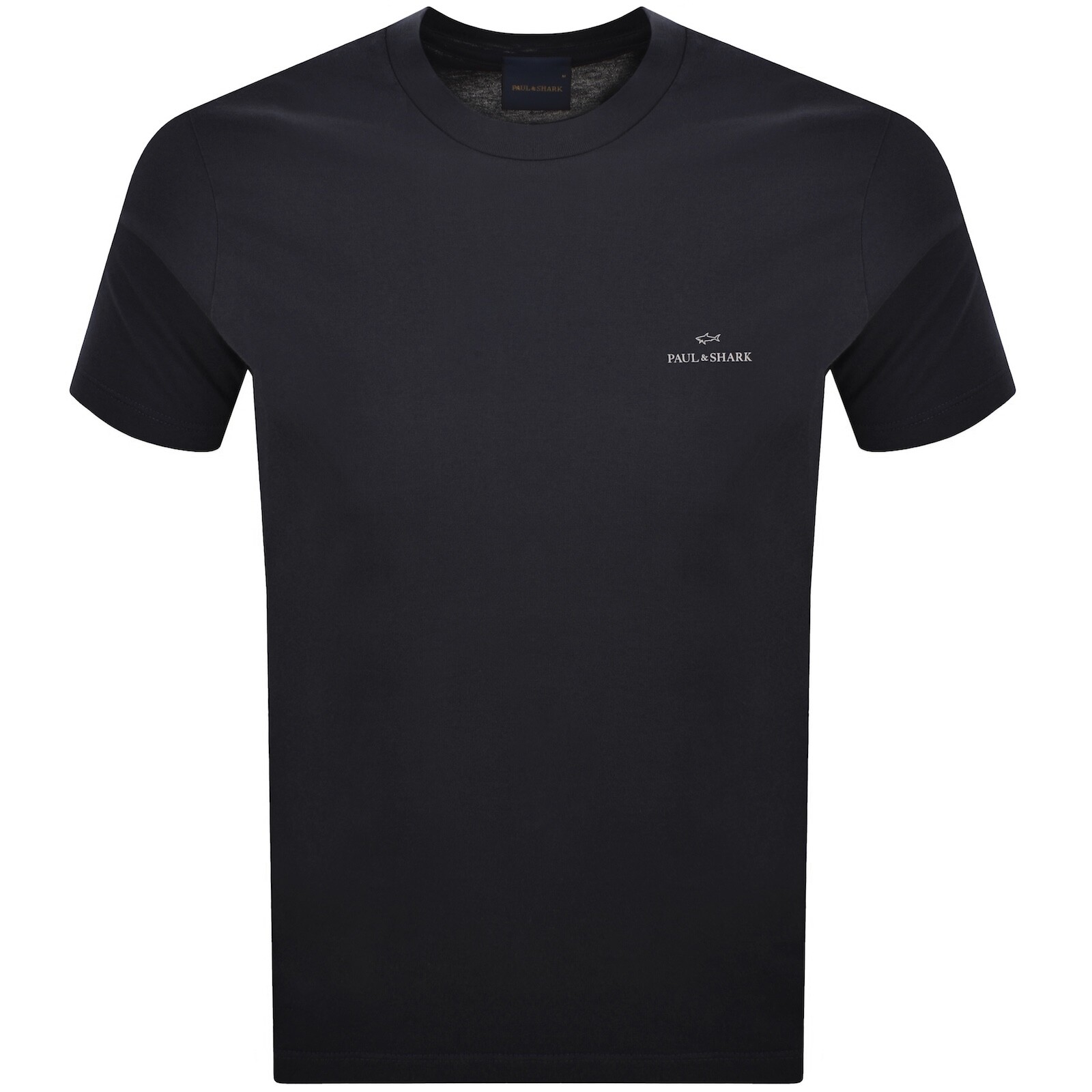 Paul And Shark Printed Logo T Shirt Navy