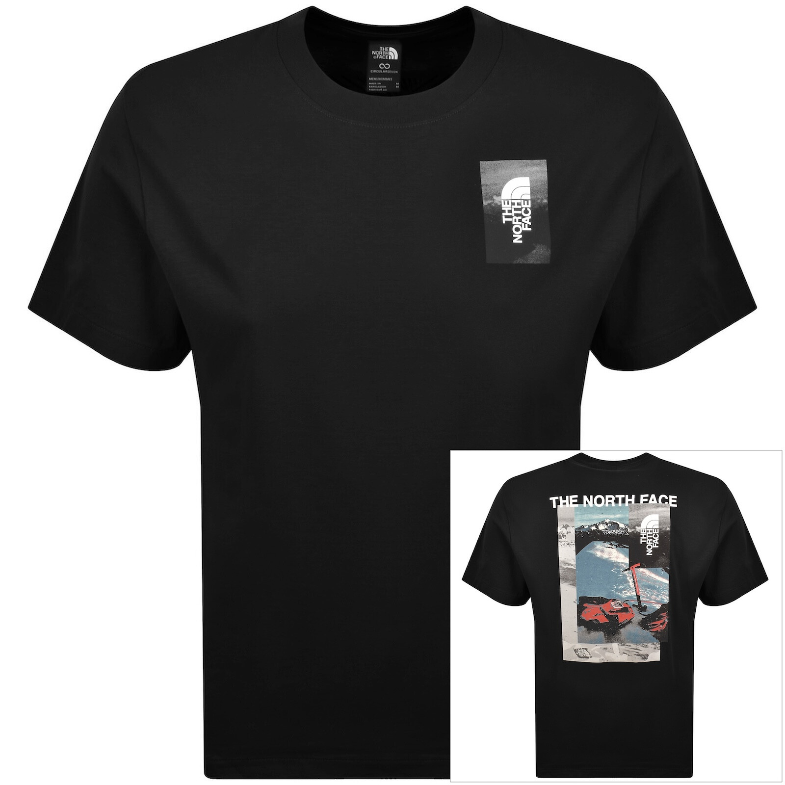 The North Face Apex 75 T Shirt Black