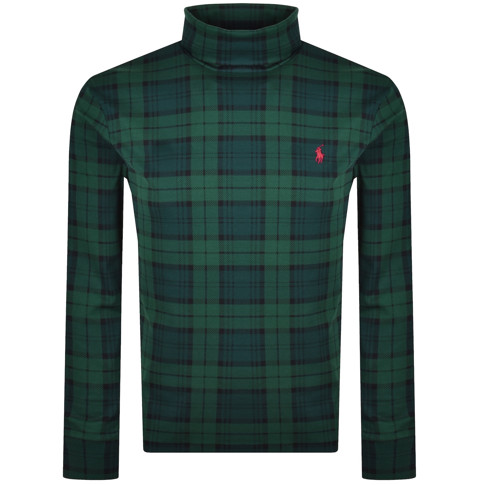 Ralph Lauren Turtleneck Long Sleeve T Shirt Green