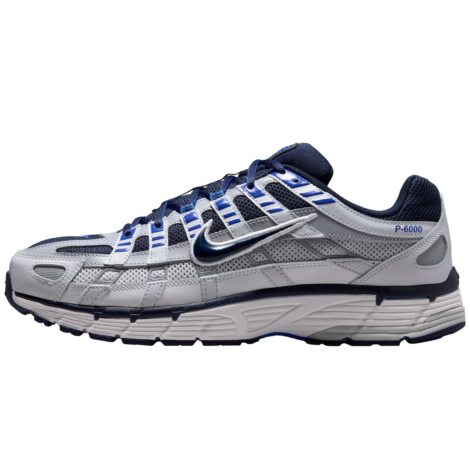 Nike Mens P-6000 Trainers Wolf Grey Blue Eclipse Summit White, 7