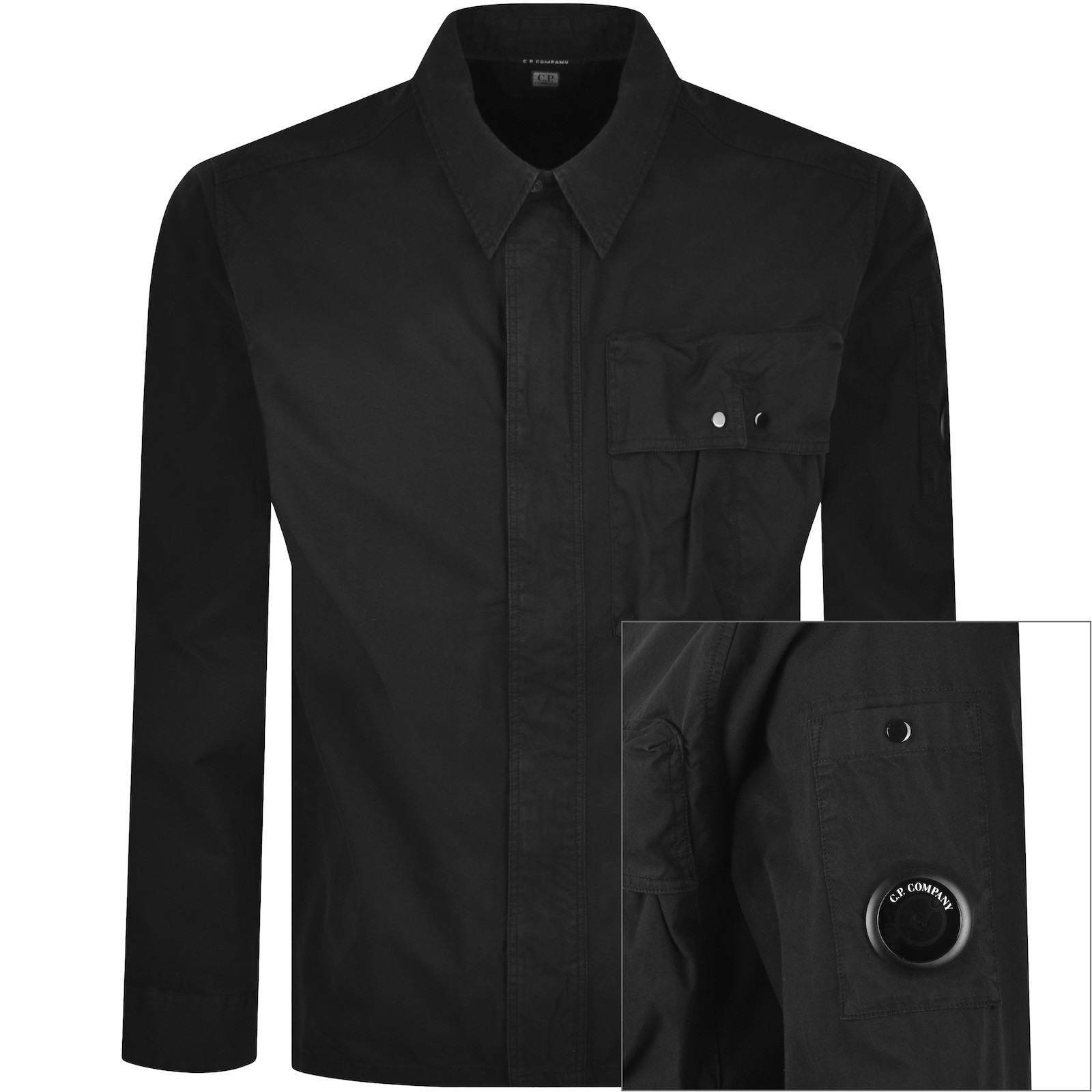 CP Company Long Sleeve Shirt Black