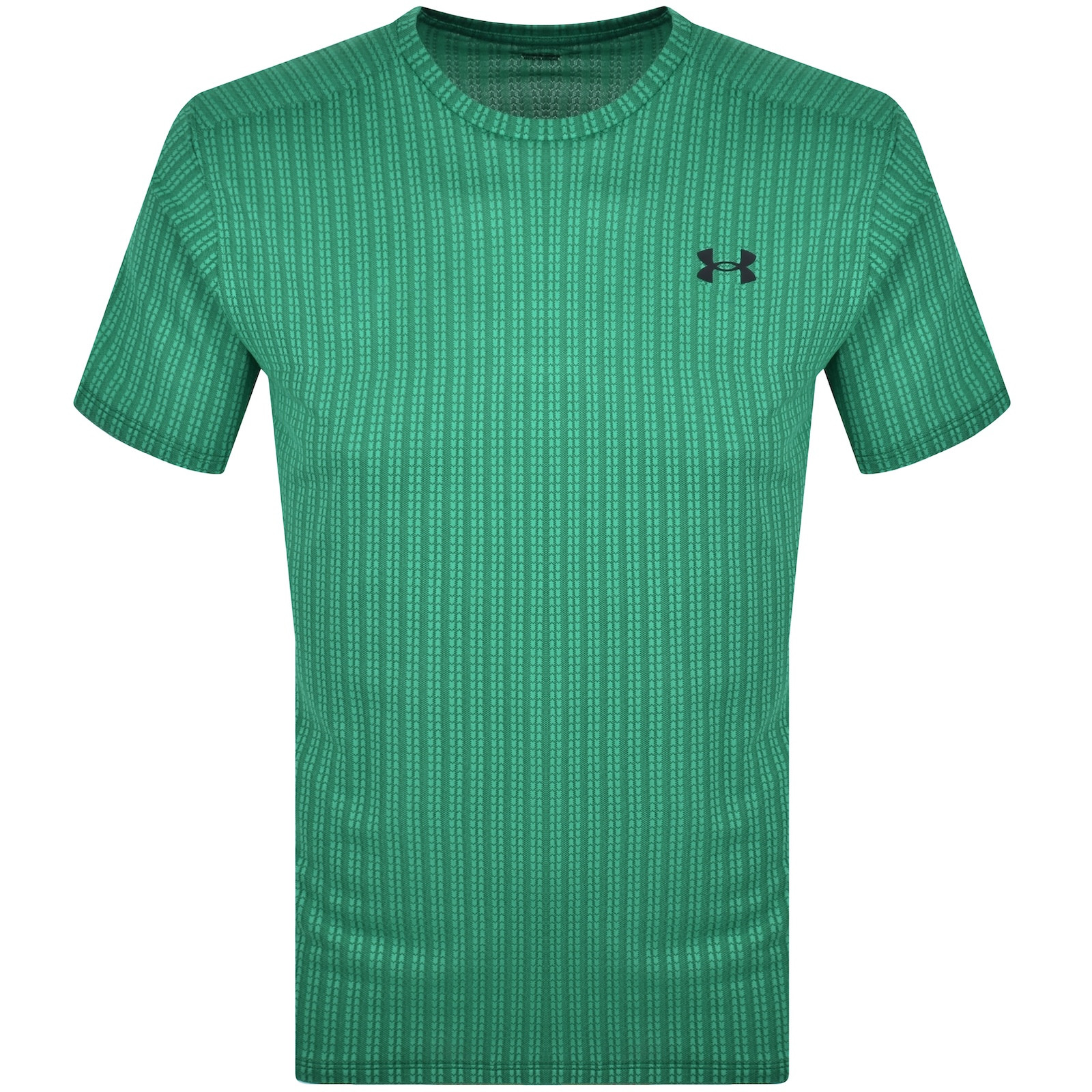 Under Armour Tech™ Vent Jacq Under Armour rd Men's Short Sleeve Geode Green / Ultimate Black S