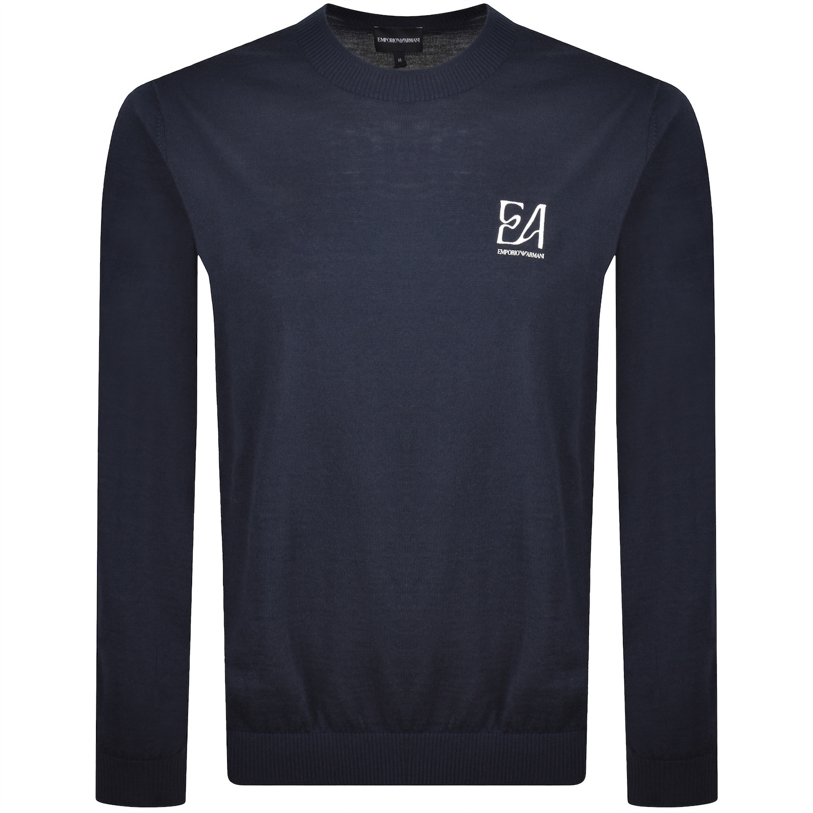 Emporio Armani Logo Sweatshirt Navy