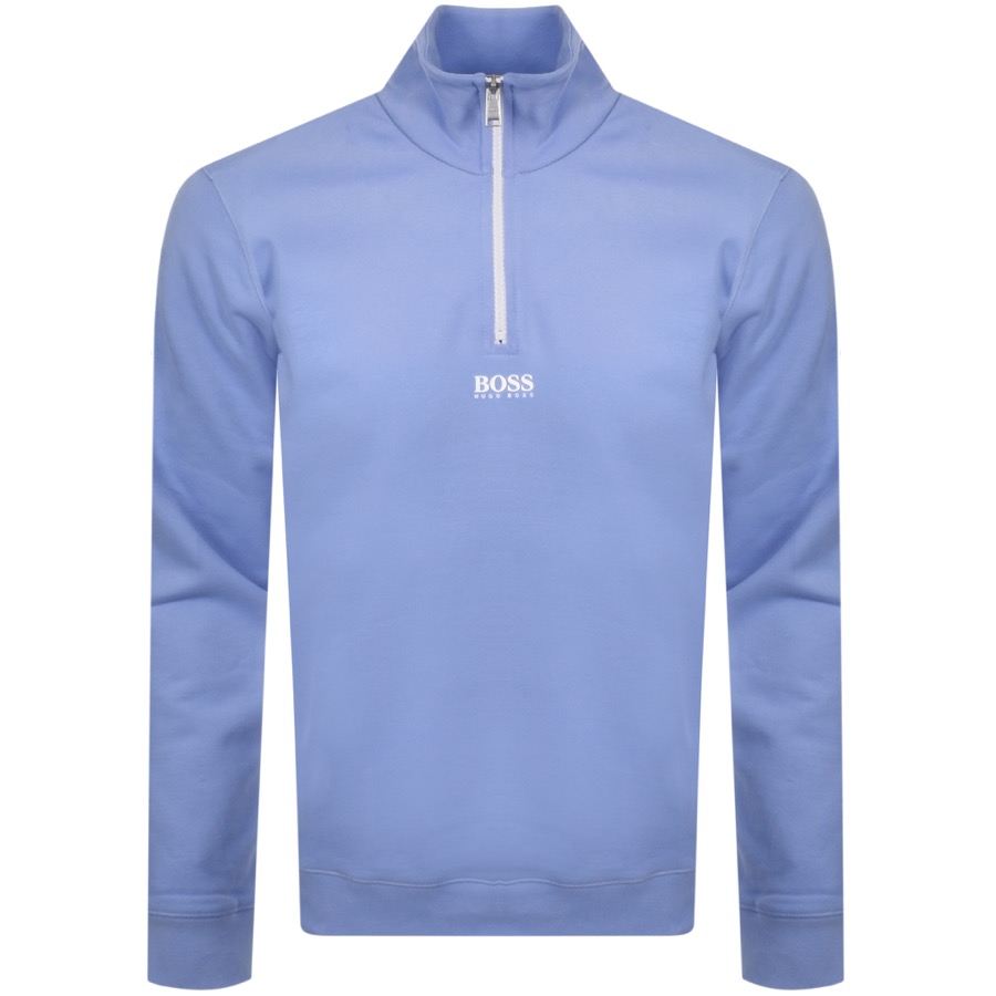 boss half zip sweatshirt