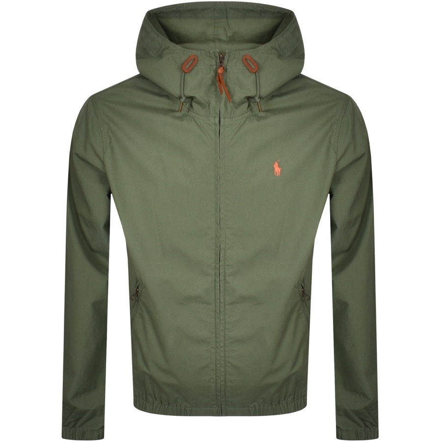 ralph lauren colt hooded jacket green