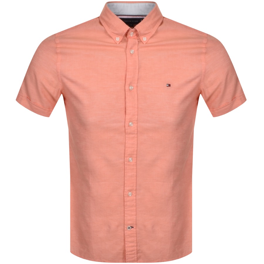 tommy hilfiger short sleeve shirt sale