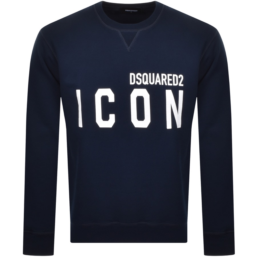 dsquared2 sweatshirt blue