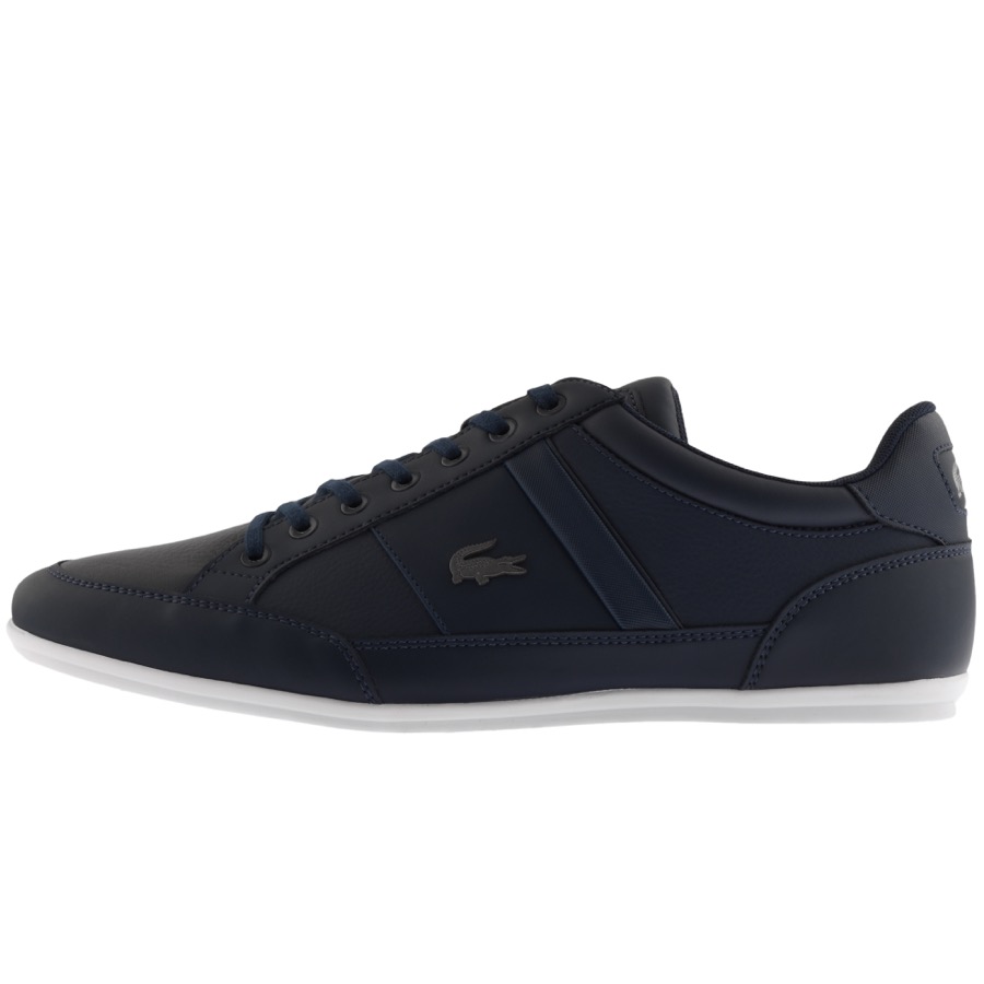 lacoste chaymon trainers blue