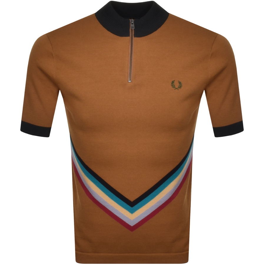 fred perry orange jumper