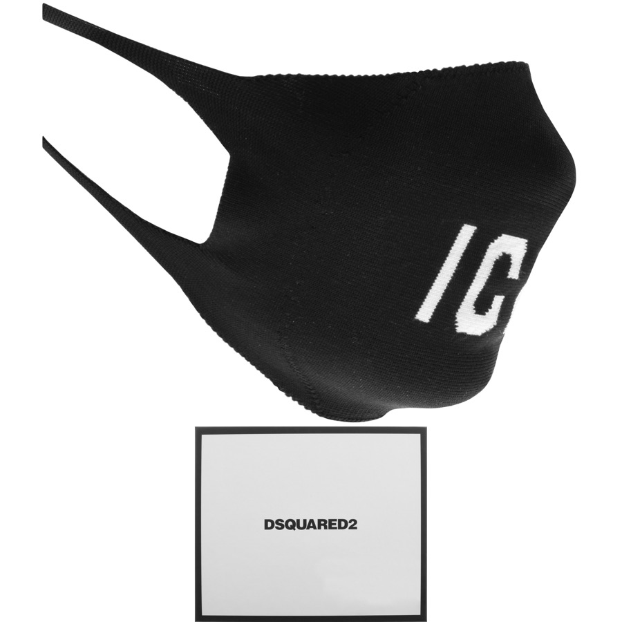 DSQUARED2 DSQUARED2 ICON FACE MASK BLACK
