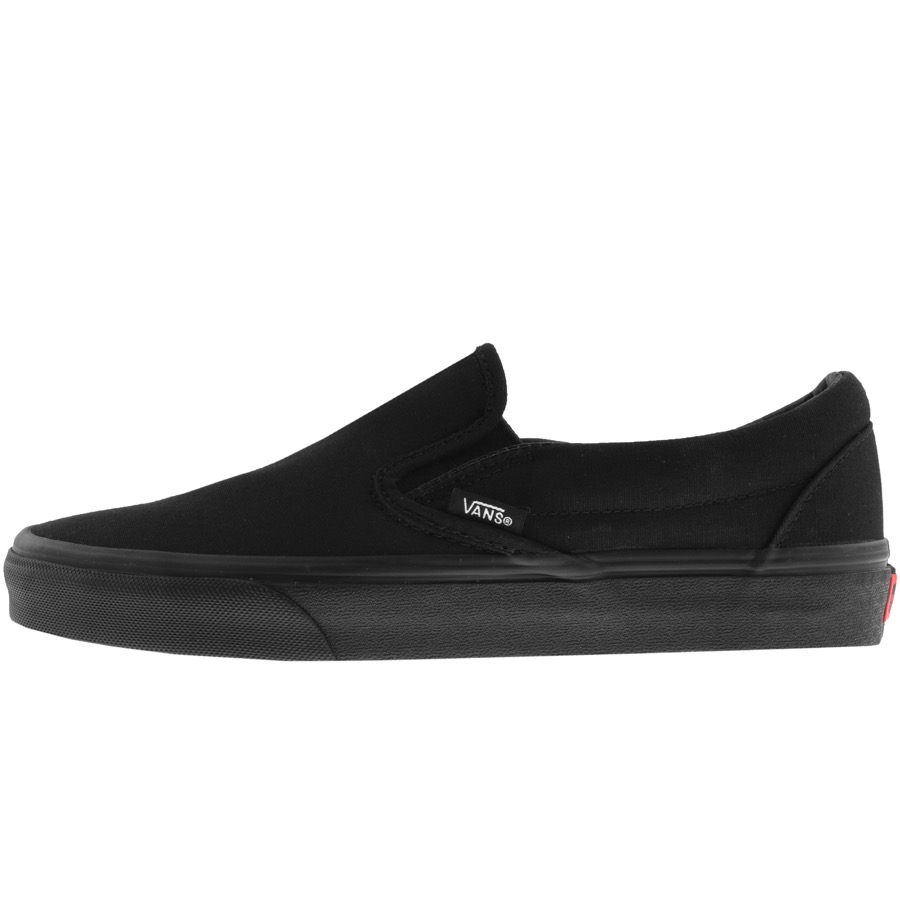 VANS VANS CLASSIC SLIP ON TRAINERS BLACK