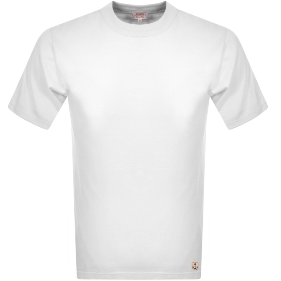 ARMOR-LUX ARMOR LUX CALLAC LOGO T SHIRT WHITE