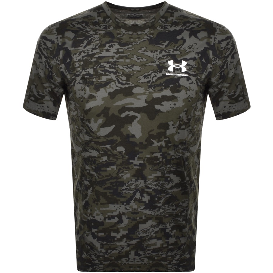 Under Armour Men's Abc Camo Short Sleeve T-shirt In Green