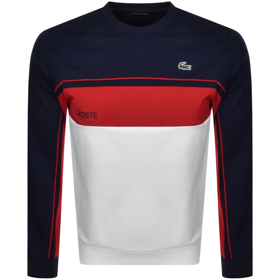 lacoste block sweatshirt