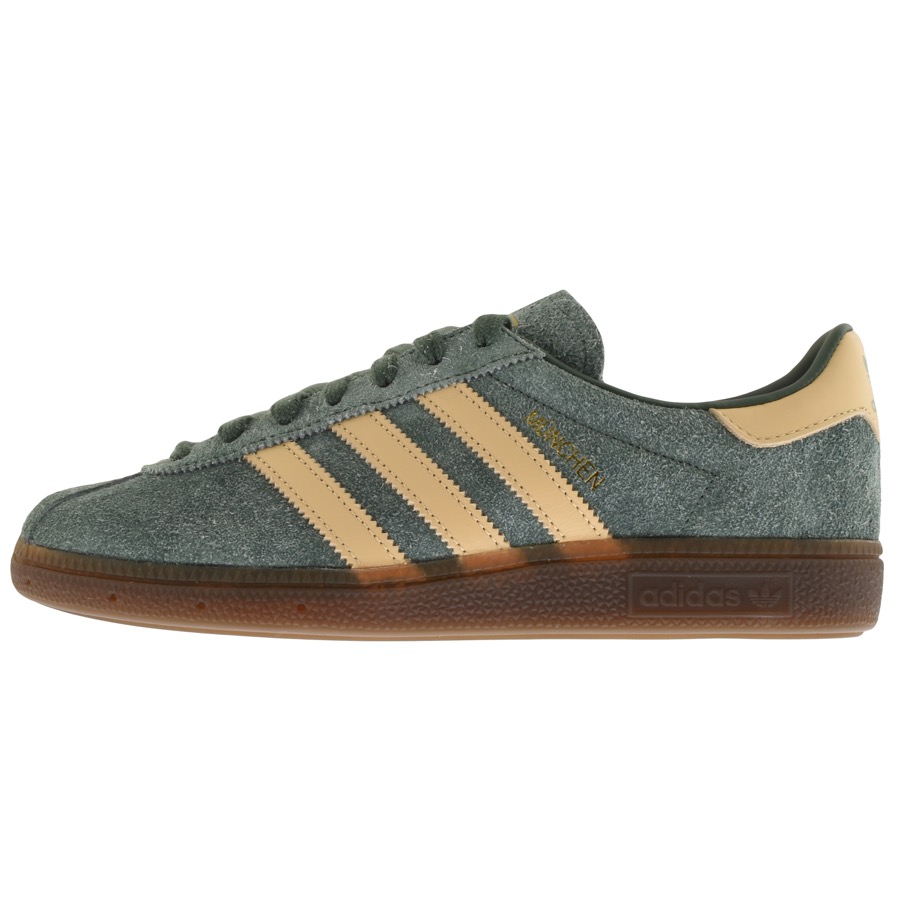 ADIDAS ORIGINALS ADIDAS ORIGINALS MUNCHEN TRAINERS GREEN