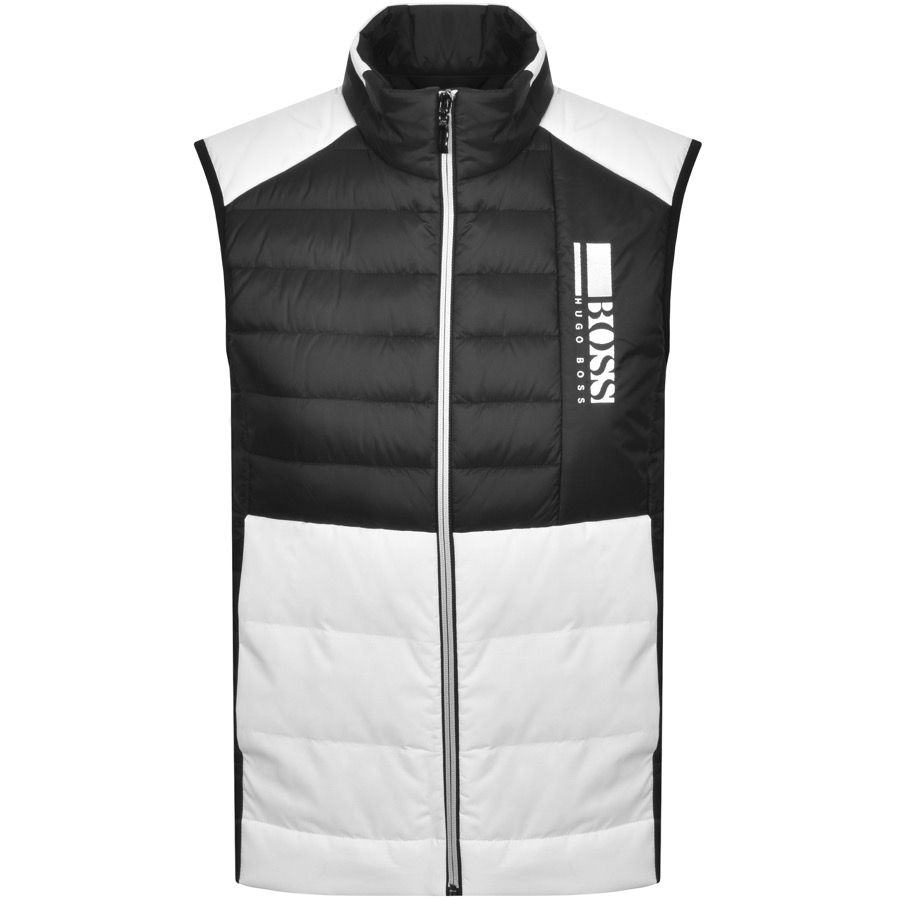 boss gilet black