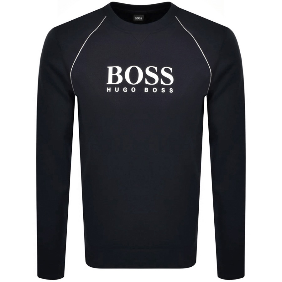 Boss bodywear logo crew sweatshirt Clearance
