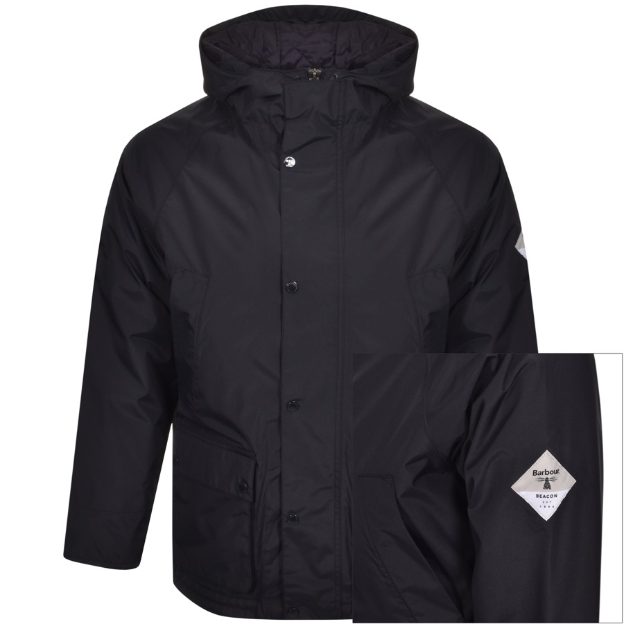 barbour beacon hooded jacket